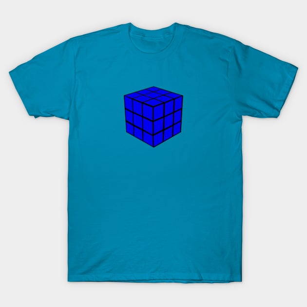 Blue Cube T-Shirt by Vandalay Industries